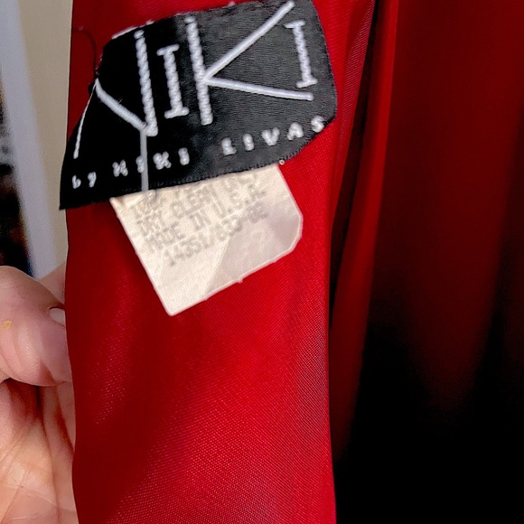 Vintage Nikki Lucas size 6 chiffon train. - Picture 7 of 7